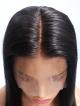 20" Silky Straight Indian Remy Hair 6" Deep Parting Lace Front Wig