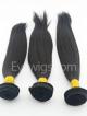 Natural Black Silky Straight Brazilian Virgin Human Hair Weave 3 Bundles