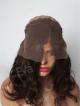 Big Wavy #2 - Darkest Brown fashion Full Lace Human Hair Wig