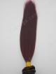 #99J Dark Wine Silky Straight Indian Remy Human Hair Clip In Hair Extension
