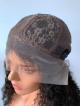 NEW IN 8"-22" NATURAL BLACK CURLY T Cap Construction Wig