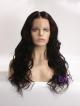 18" 130% Natural Black Body Wave Human Hair 4" Lace Front Wig With Petite Size