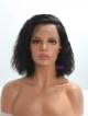 360 Lace Cap Wavy Bob Soft Remy Human Hair Wig