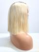 12" Blonde Ombre Summer Bob Virgin Human Hair Full Lace Wig