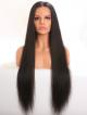 Limited Quantity Celebrities Favorite Style Hip-length Long Silky Straight Human Hair Full Lace Wig