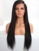 20" HD SILKY STRAIGHT 6" LACE FRONT PETITE SIZE WIG