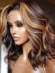10''-24'' HD Lace 6'' Lace Front Human Hair Custom Color Wig