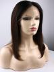 NEW IN 8'-22' NATURAL BLACK WITH HIGHLIGHT T CAP CONSTRUCTION WIG