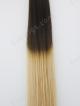 #3 Medium Dark Brown T #12 Light Golden Brown Indian Virgin Human Hair Clip in Hair Extension