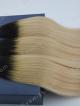 2 Color/Ombre Yaki Straight 100% Indian Remy Human Hair Weave