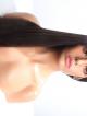 20" Darkest Brown Stocked Silk Straight Lace Front Human Hair Wig