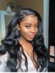 Special Offer Undetectable Transparent HD Lace Virgin Human Hair 6" Deep Parting Lace Front Wavy Wig