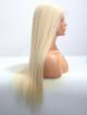 Stocked 22" Long Blonde Straight Glueless 6" Deep Parting Lace Front Wig