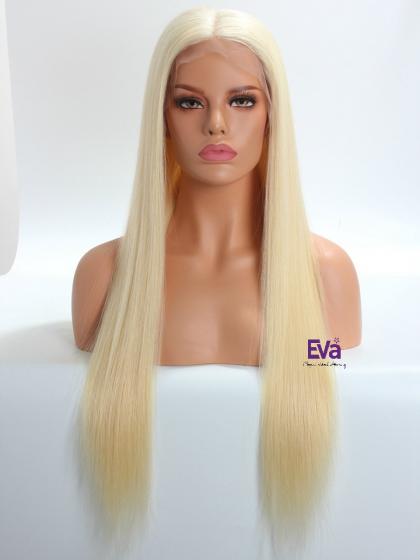 Blonde color wigs, 100% virgin human hair, high density. Royal European ...