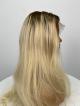16 inch lace front blonde ombre wig 