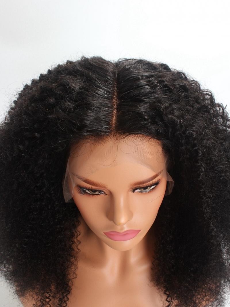 16" 180% OFF BLACK FULL LACE LARGE SIZE WIG