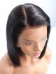 Ready To Ship 14" Soft Straight Bob Cut Lace Front Wig
