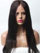 18" Pre-plucked Hairline Long Straight Full Lace Human Hair Wig