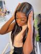 Made-to-Order - 16"-22" Silky Straight 5*5 Undetectable HD Lace Closure Human Hair Wig