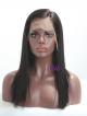Affordable 18inch Side Part Silky Straight Lace Front Human Hair Wig Free 3" Lace Parting