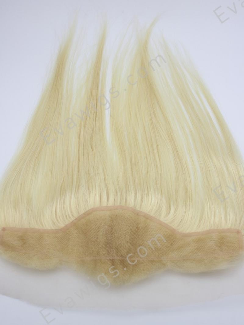 Custom Color Straight 100% Virgin Human Hair Lace Frontal Closure