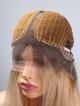 New In 8'-22' Blonde Color T Cap Construction Wig