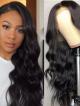 Special Offer Undetectable Transparent HD Lace Virgin Human Hair 6" Deep Parting Lace Front Wavy Wig