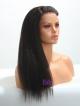 4" Hair Part Line Lace Front Human Hair Kinky Straight Wig - LF-C-991