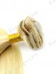 Blonde #613 Clip In 100% Virgin Human Hair Extension Multi-time Dyeable