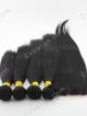 High Quality Indian Remy Human Hair Silky Straight 4 Bundles Hair Wefts and One Closure