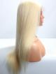 20" Straight #613 Blonde Human Hair Full Lace Wig