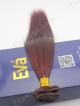#99J Dark Wine Silky Straight Indian Remy Human Hair Clip In Hair Extension