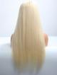 Stocked 22" Long Blonde Straight Glueless 6" Deep Parting Lace Front Wig