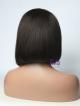 10"-16" Custom Length and Density Asymmetrical Cut Straight Bob Pre-plucked Natural Hairline Full Lace Cap High Quality Human Hair