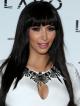 Kim Kardashian Silky Straight Custom 16" to 26" Full Lace Human Hair Wig with Bangs