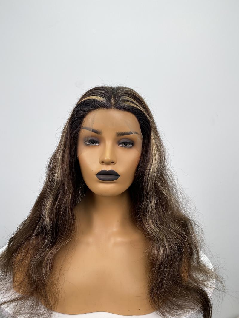 20 inch custom beyonce inspired balayage hair color full lace wig