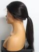 NEW IN - 10"-16" INVISIBLE HD LACE SWISS LACE NATURAL BLACK SILKY STRAIGHT 360 LACE WIG