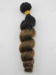 Remy Human Hair Ombre Sprial Curl Wavy Weave Extension