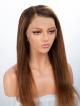 24" CUSTOMIZED COLOR 150% DENSITY WAVY FULL LACE WIG WITH PETITE SIZE