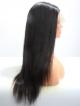 20" Silky Straight Indian Remy Hair 6" Deep Parting Lace Front Wig