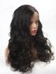 Stock 10"-22" Available 3" Parting Big Wave Long Human Hair Lace Front Wig