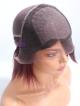 Silk Top Short Custom Color Bob Cut Full Lace Human Hair Wig