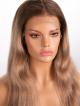 22" 150% Custom Color Body Wave Human Hair 4" Lace Front Wig With Petite Size