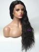 Natural Black Loose Wave 4" Parting Lace Front Human Hair Wig