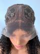 NEW IN 8"-22" NATURAL BLACK CURLY T Cap Construction Wig
