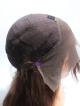 See-through Bangs 18" Silk Straight Lace Front Human Hair Wig 