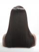 Affordable 18inch Side Part Silky Straight Lace Front Human Hair Wig Free 3" Lace Parting