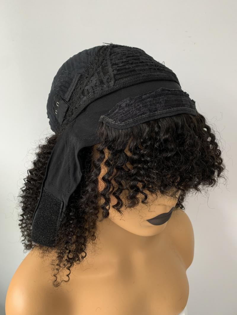headband wig bangs machine curly arrival natural evawigs customer service