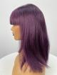 14 inch 13''*6"lace front purple wig