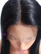 Ready To Ship Natural Black 20" 180% Density Silky Straight Full Lace Wig 